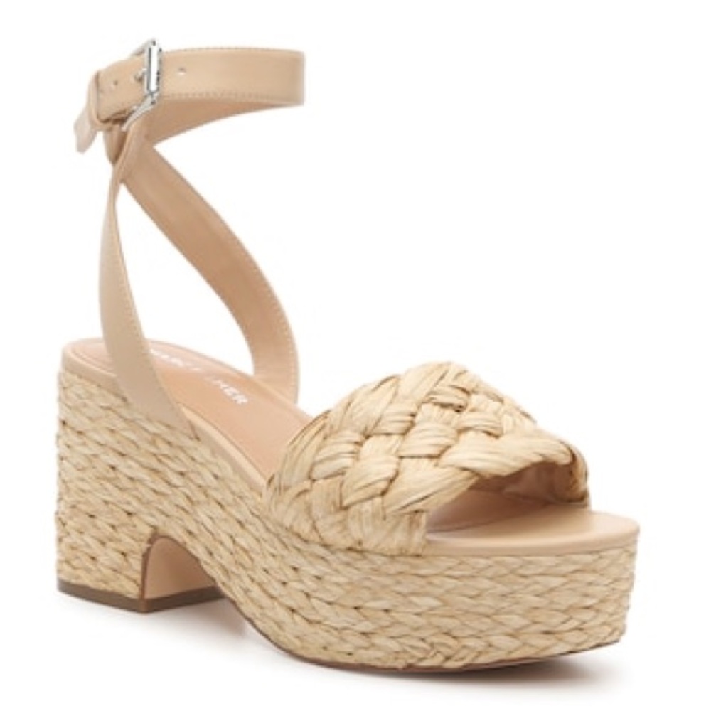 Marc Fisher Steel platform Sandel Heel